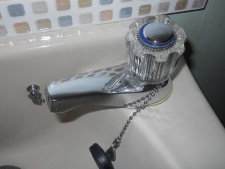 A tap. Where water comes from.