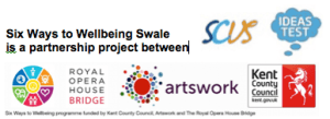 6 Ways to Wellbeing Swale logos