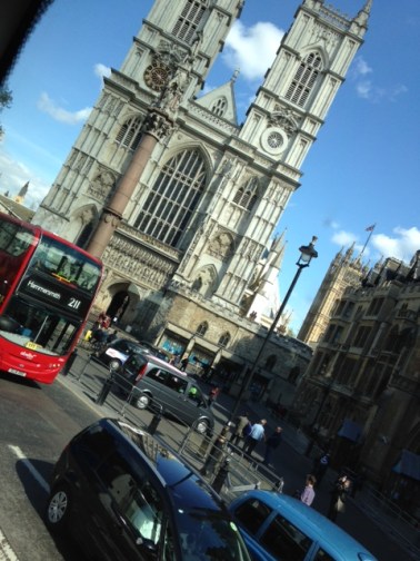 Westminster (from a bus)