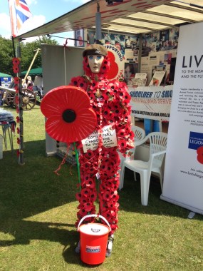 Poppy Person Medway Armed Forces Day 2015